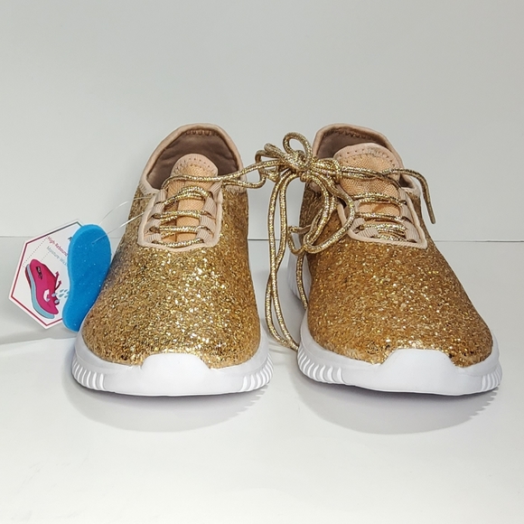 Fashion Glitter Sneakers for Womens Silp On Running Shoes Lightweigt - Picture 8 of 11